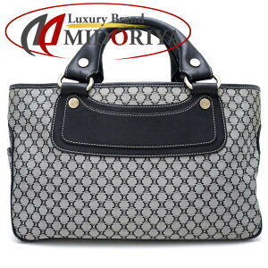 Celine Boogie Bag handbag macadam canvas leather gray black